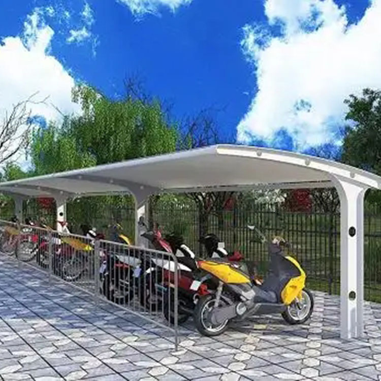 尼玛县膜结构电动车棚